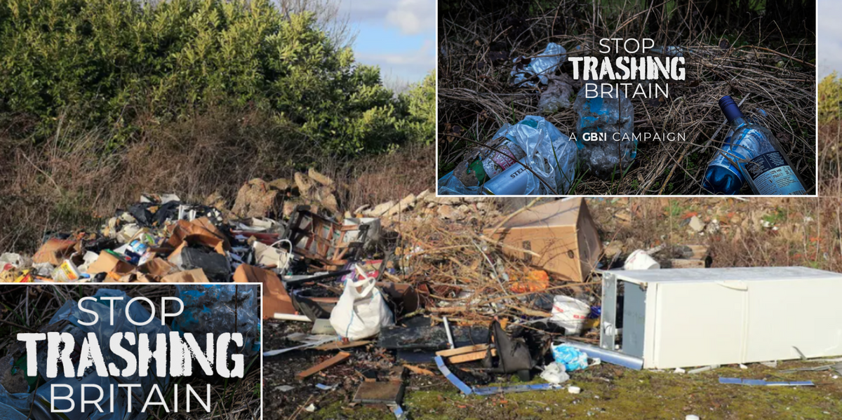 NextImg:GB News victory as London boroughs crack down on fly-tipping in Stop Trashing Britain win
