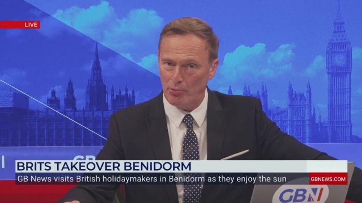 'Stop the Boats' themed parade takes over Benidorm as Britons dress up in Hamas outfits