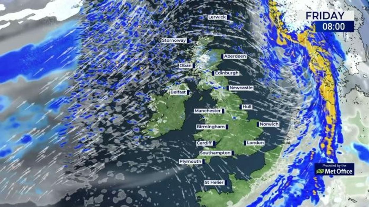 UK long-range forecast: New maps predict heavy snow to lash Britain amid freezing -10C Scandinavian ice bomb