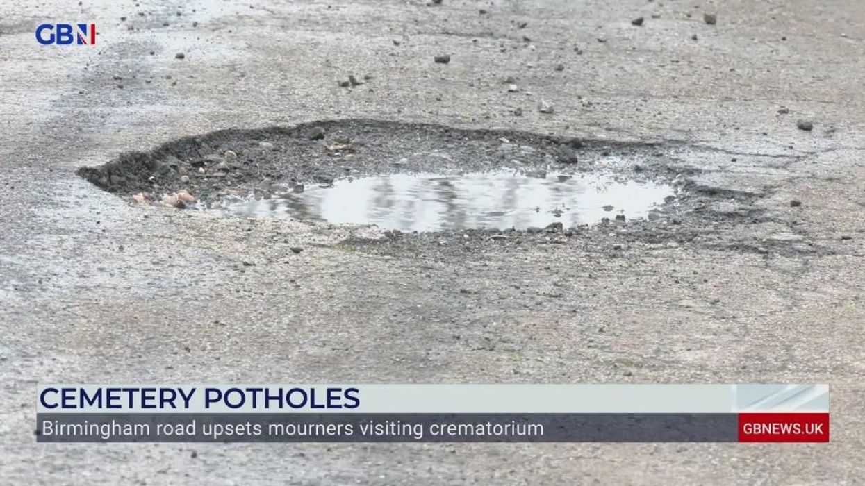 Birmingham mourners complain to council over cemetery with NINETY potholes on site