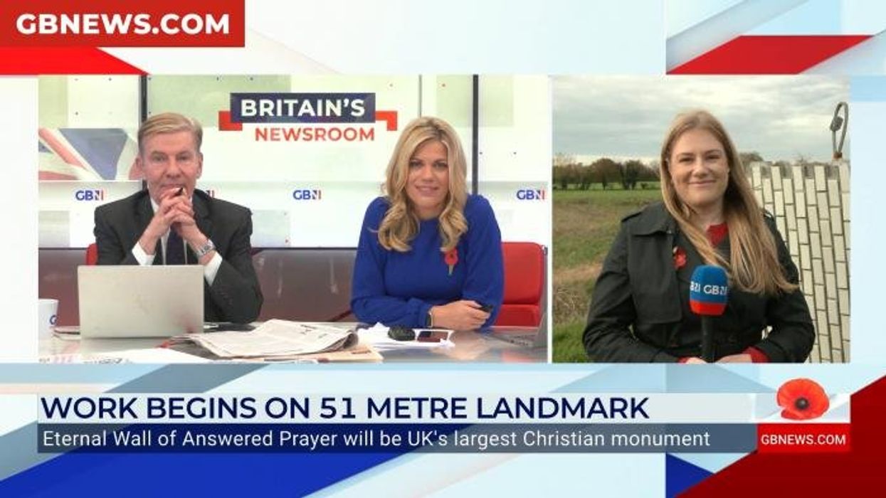 'Britain must NOT lose sight of its Christian roots': Construction begins on Britain's largest Christian monument