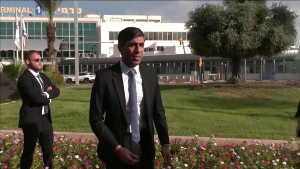 Rishi Sunak lands in Israel for urgent talks as fears grow over Hamas' British hostages
