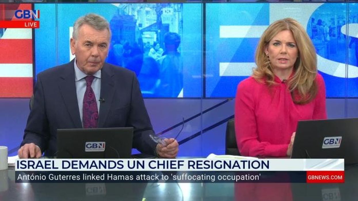 Antonio Guterres branded 'disgrace' by Israeli Knesset member after comments