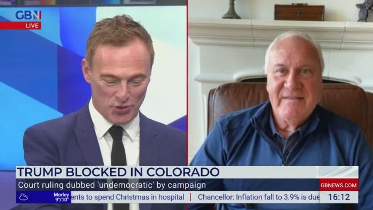 ‘Decrying Putin and Xi for the same thing!’ Steve Gill rips apart ‘Team Biden’ as Colorado kicks Trump off ballot