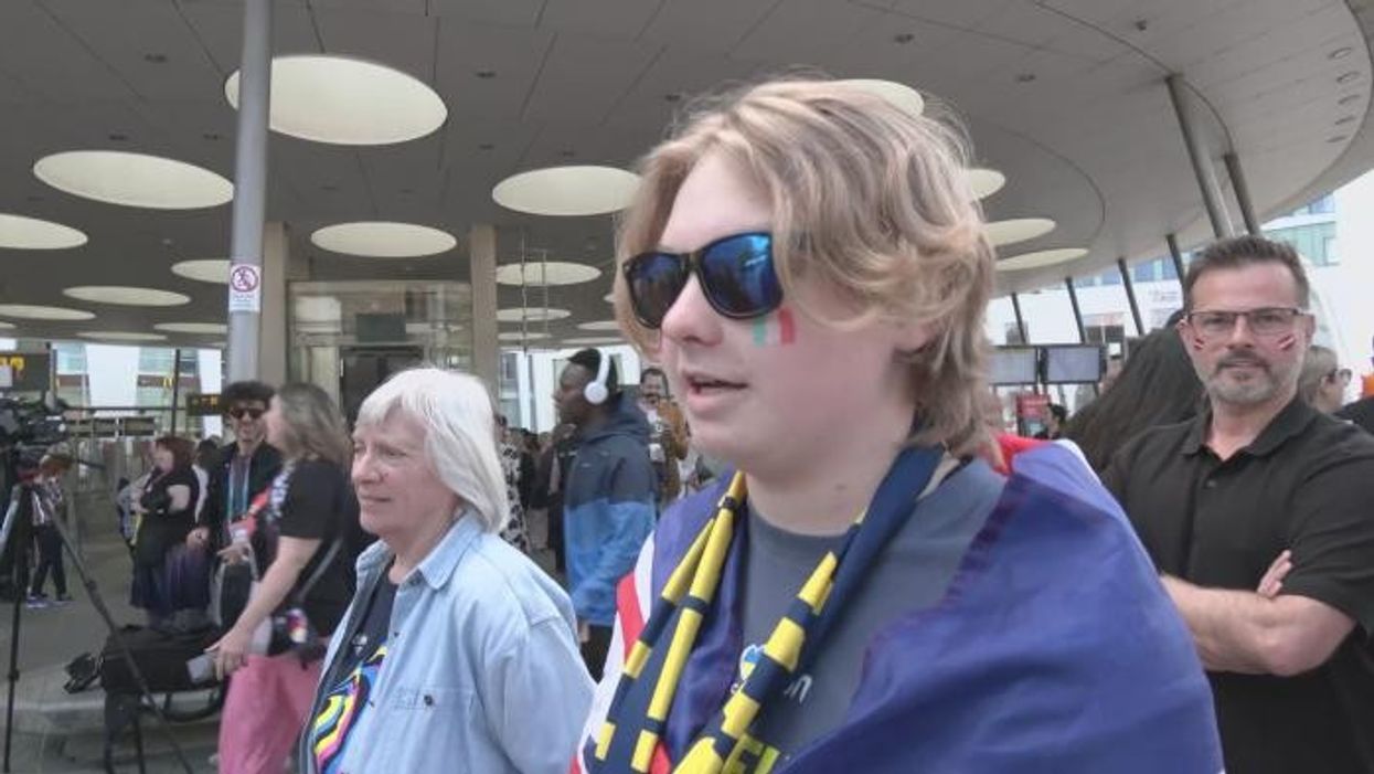 Eurovision's Eden Golan breaks down in tears as she arrives back in Israel after huge protests and boos