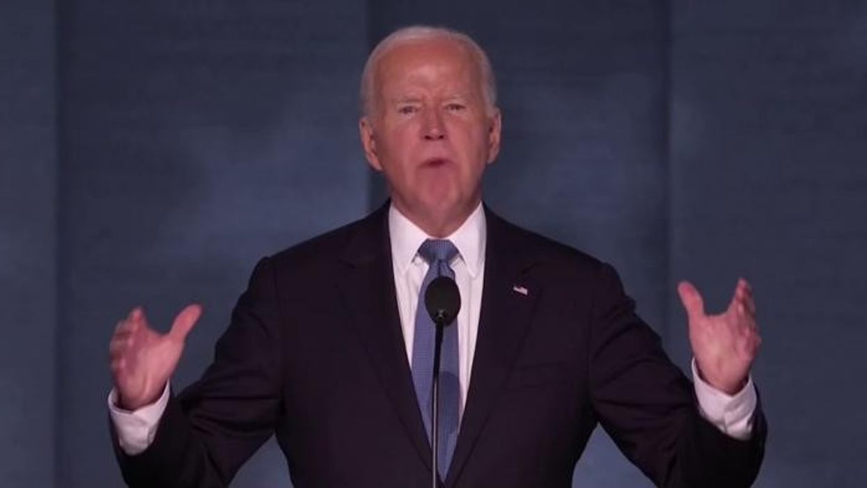'It’s been the honour of my lifetime' - Joe Biden breaks down in tears as he makes emotional speech passing torch to Kamala Harris
