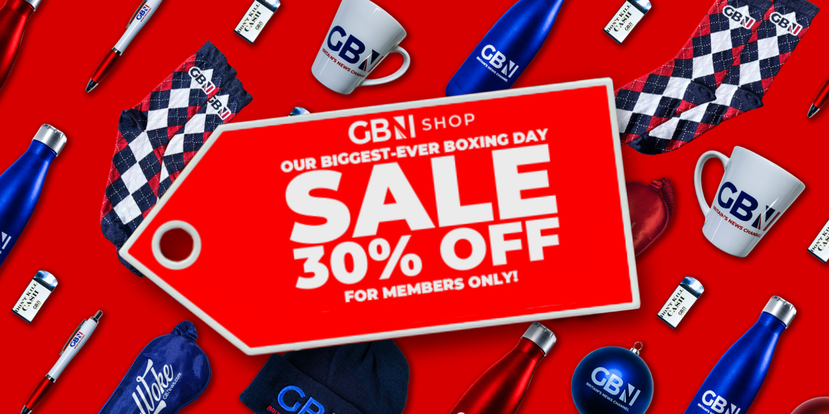 NextImg:GB News Members save even MORE in the Boxing Day sale — but all price cuts in GBN Shop end soon