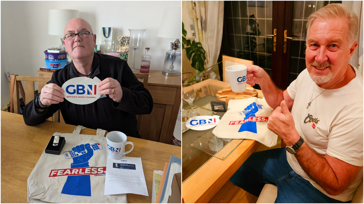 GBN Thank You Box winners Barry Simmonds and Martin Sneath