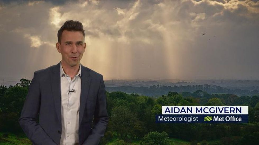 Weather: Warm weekend ahead with some showers