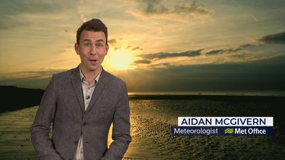 Met Office: Heavy showers in central parts