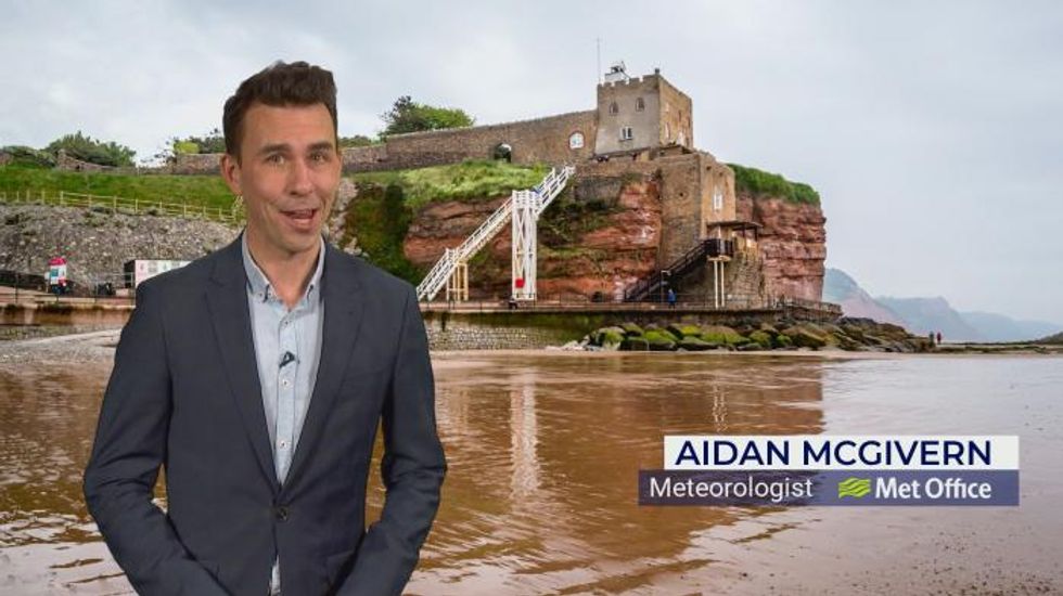 Met Office: Showers and thunderstorms for parts of England and Wales