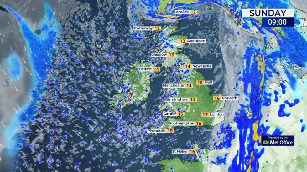 Weather: High winds and gales to give way to sunshine for London marathon