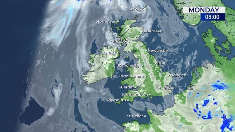 UK weather: Fine and dry day for most
