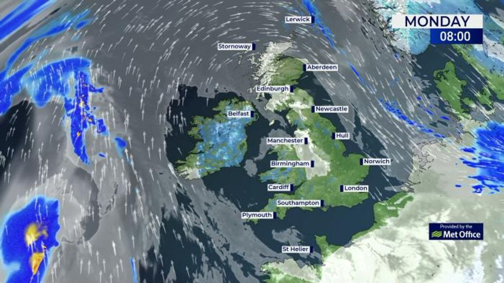 Weather forecast: A chilly start for most areas becoming dry with plenty of sunshine, cloudier in the Midlands