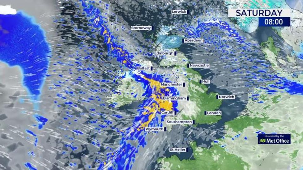 UK Weather: Storm Eunice clearing but staying unsettled