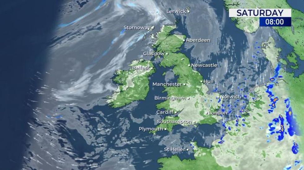 UK Weather: Most areas dry but mixed fortunes regarding sunshine amounts