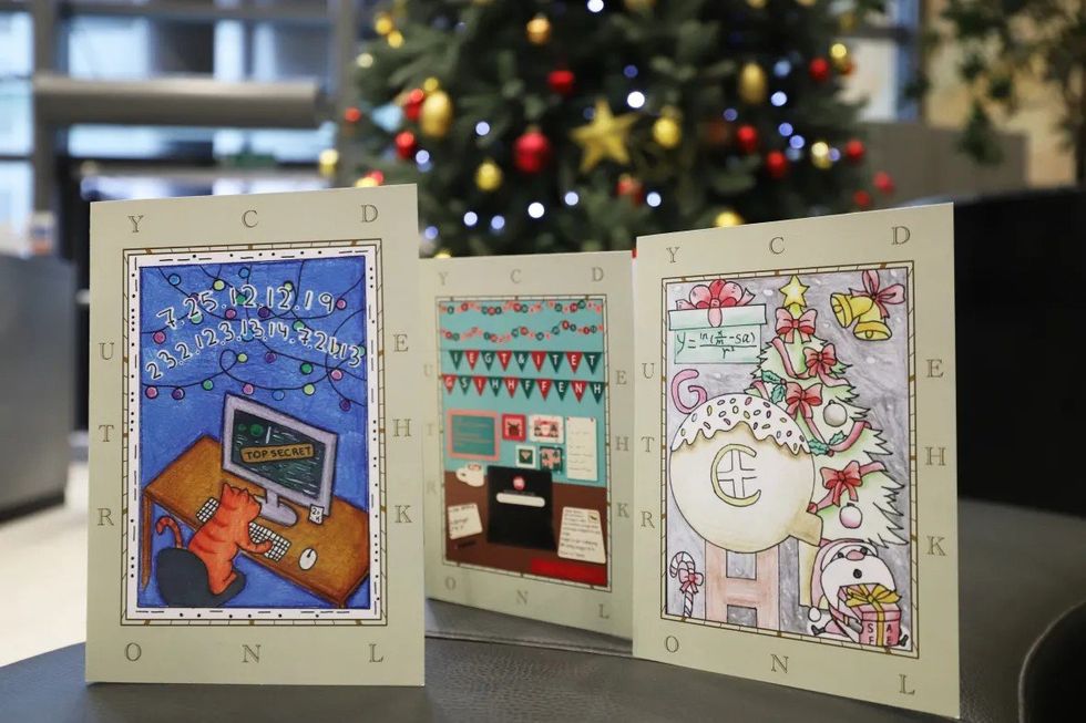 GCHQ Christmas Cards