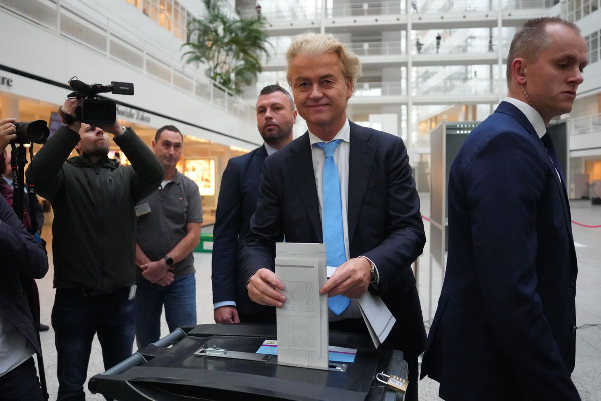 Geert Wilders, leader of Freedom Party, is set to win 
