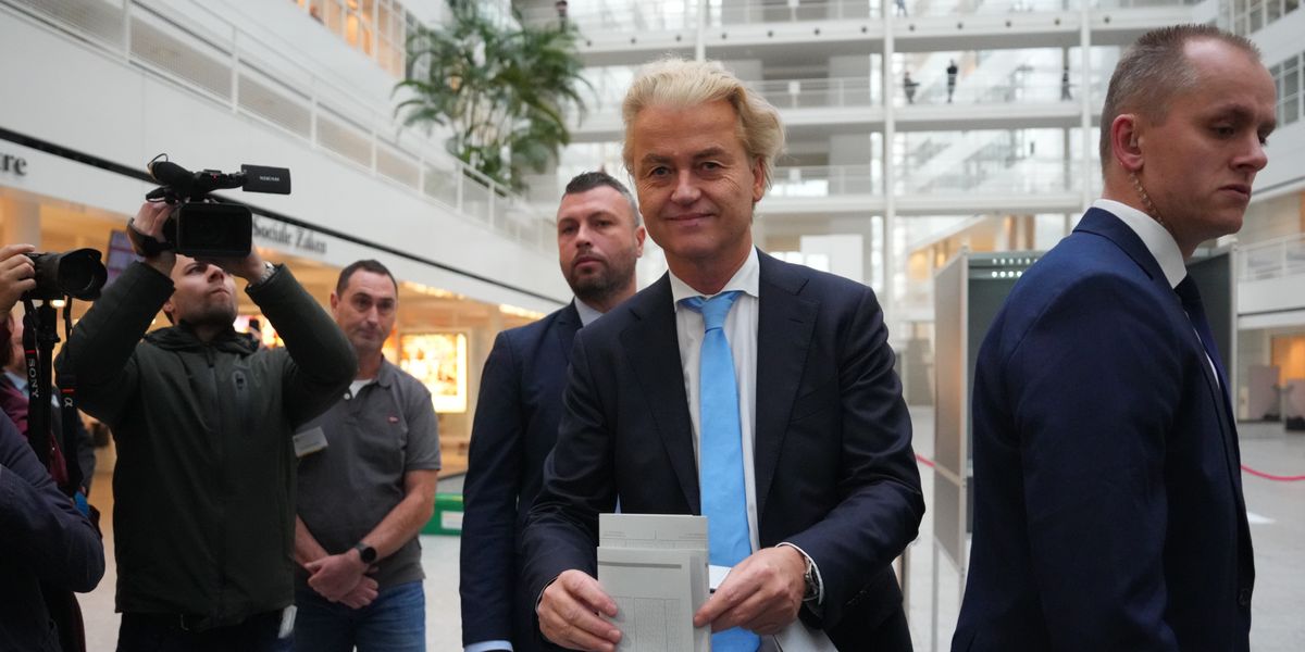 NextImg:Far right leader who plans to 'ban mosques' wins Dutch election, exit polls show