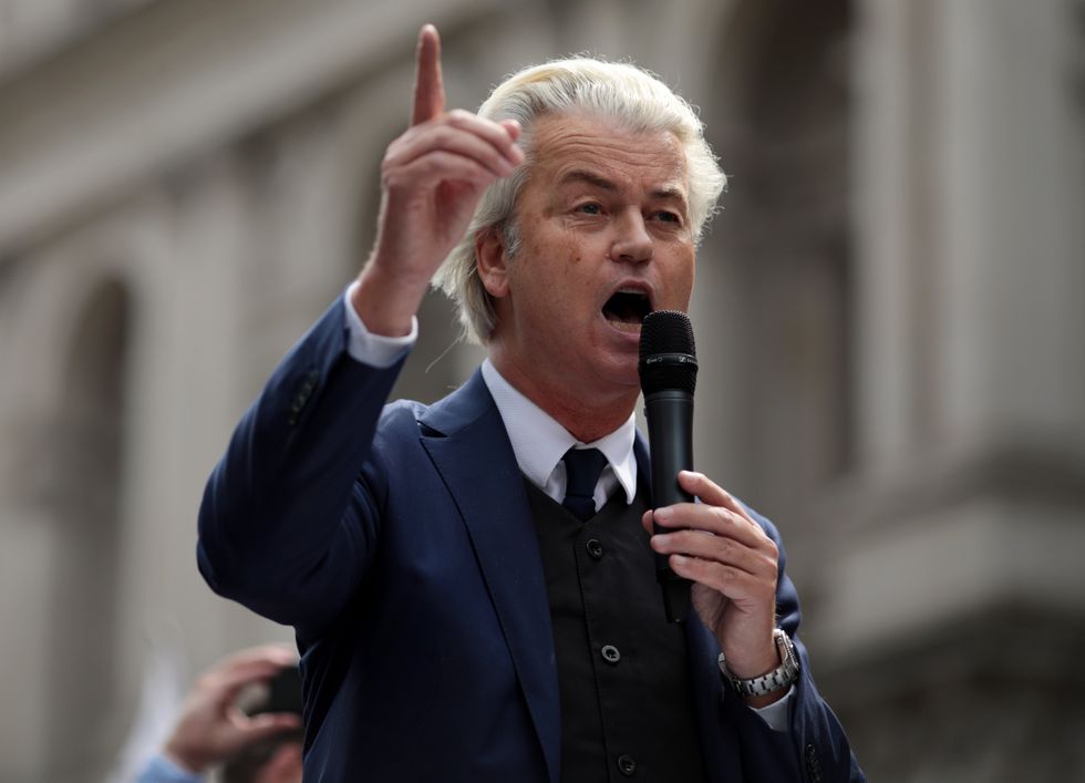 Geert Wilders voiced his disappointment at the coalition talks