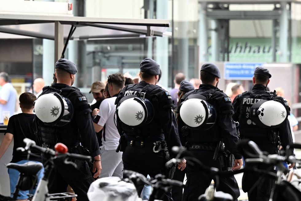 Gelsenkirchen police during Euro 2024