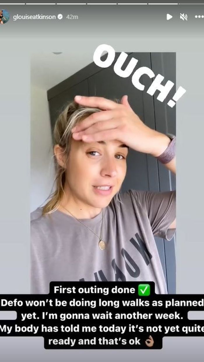 Gemma Atkinson setback