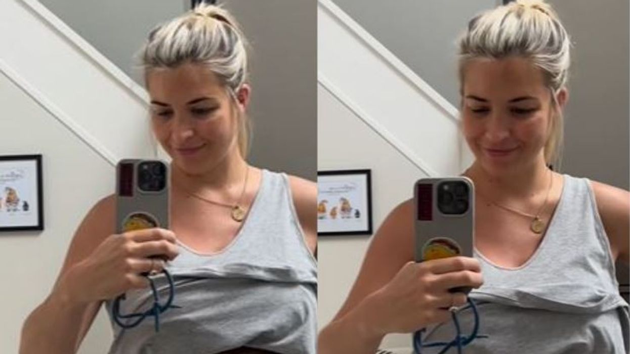 Gemma Atkinson shares post-baby snap