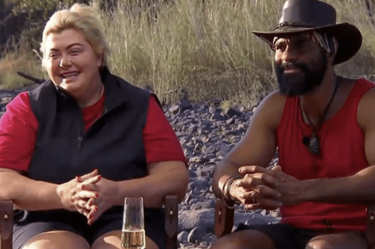 Gemma Collins and David Haye