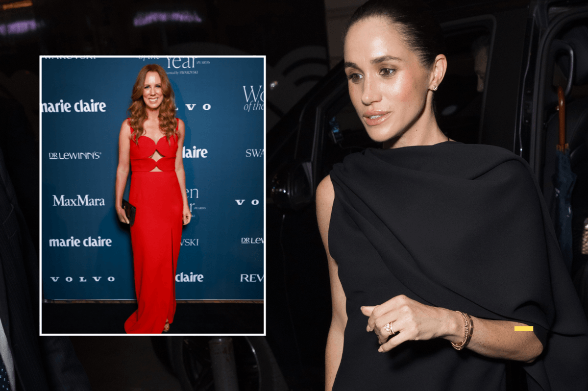 Gemma O'Neill and Meghan Markle