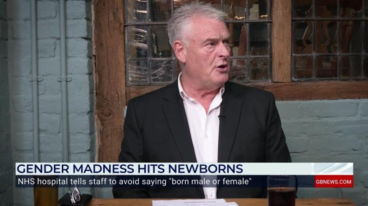 ‘Akin to child abuse!’ GB News row erupts over woke NHS hospital’s baby gender warning