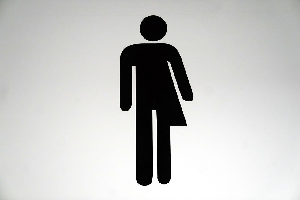 Gender neutral toilet sign
