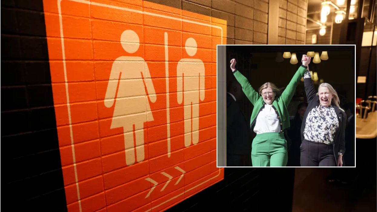 Gender neutral toilet sign