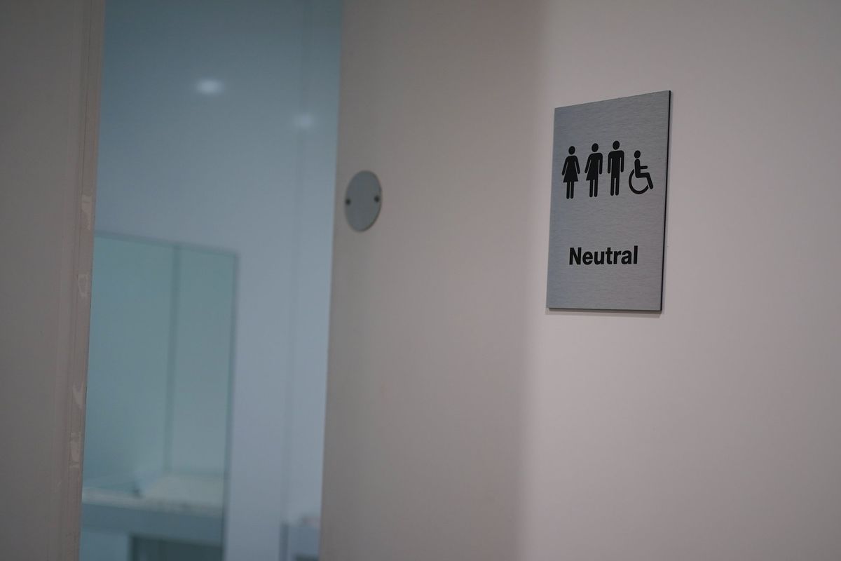 Gender-neutral toilet