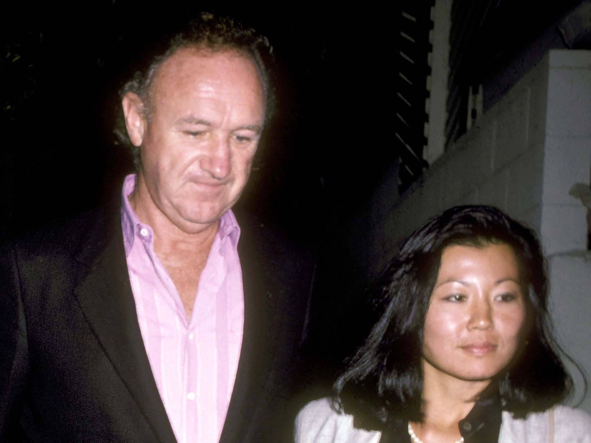 Gene Hackman and Betsy Arakawa