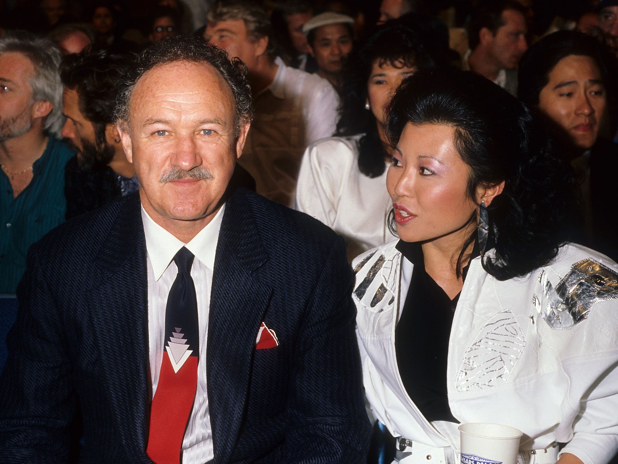 Gene Hackman and Betsy Arakawa