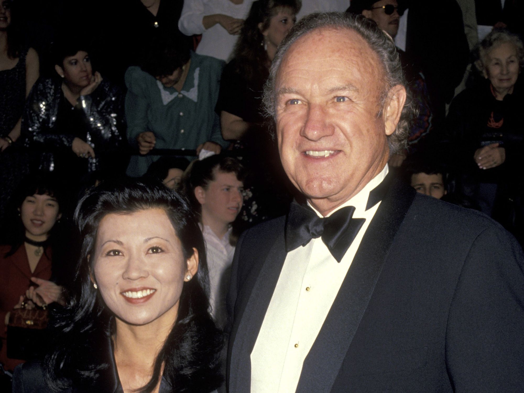 Gene Hackman and his wife