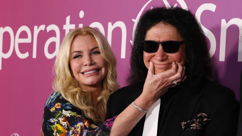 Gene Simmons and Shannon Tweed