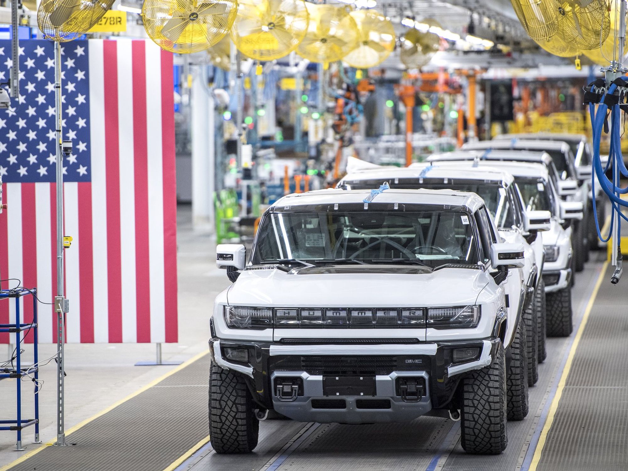 General Motors' Factory Zero in Detroit, Michigan