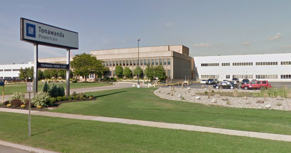 General Motors' Tonawanda powertrain factory in New York