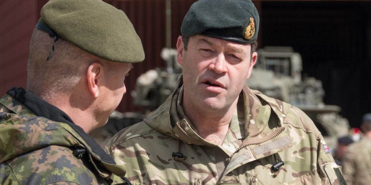 NextImg:World War 3 warning issued by army chief on D Day anniversary as he admits 'Britain' isn't ready'