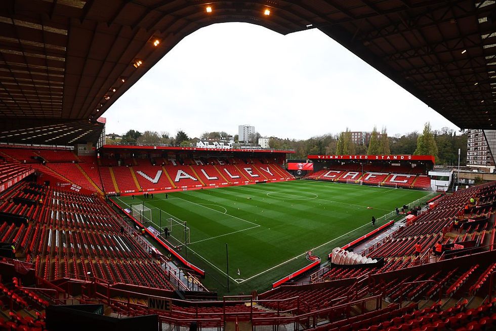General view inside the stadium