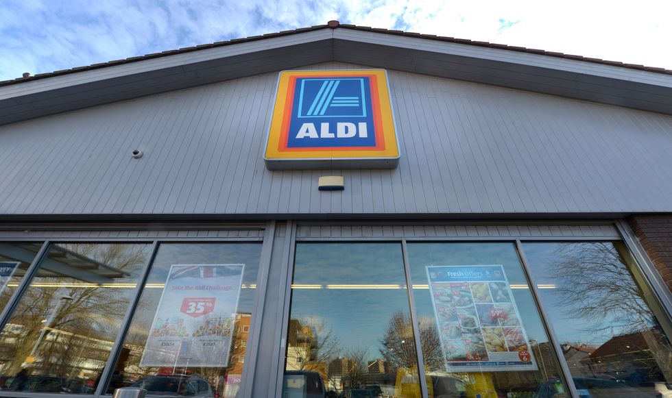 General view of an Aldi store on the Old Kent Road in London