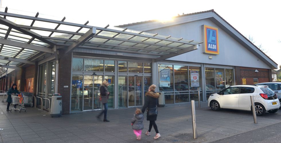 General view of an Aldi store on the Old Kent Road in London.