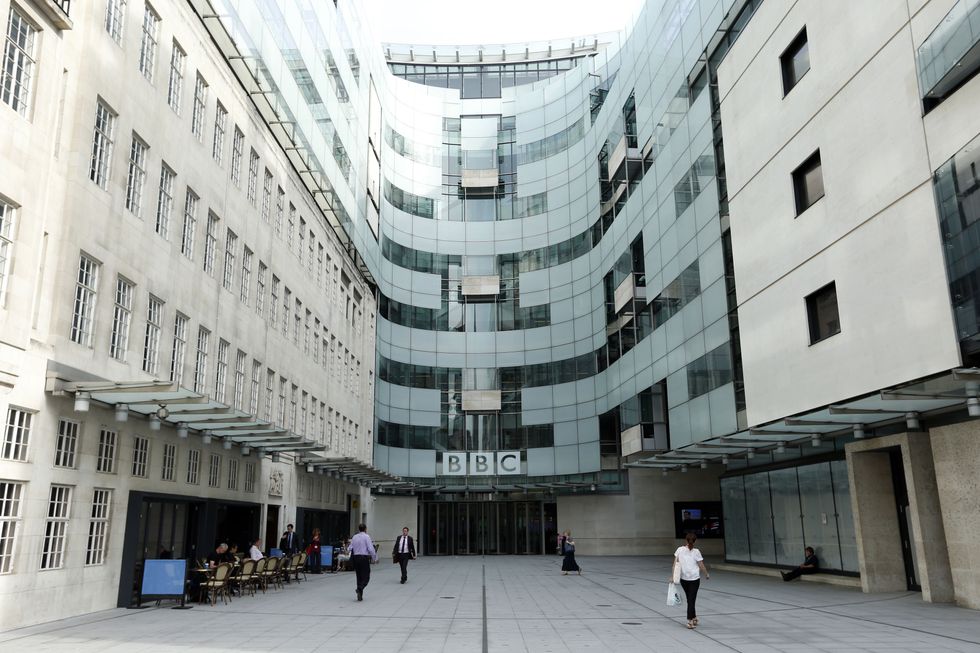 General view of Broadcasting House, London