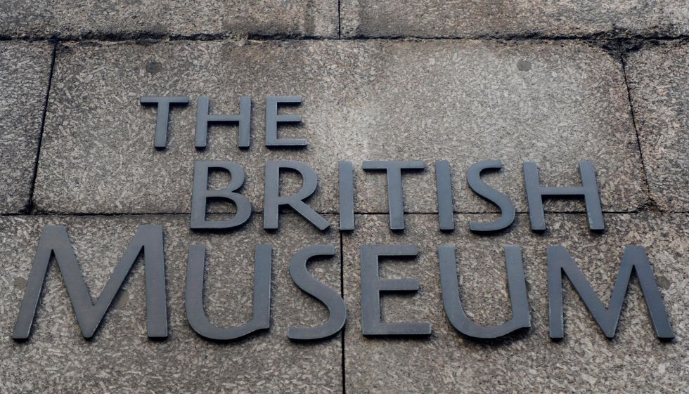 General view of the British Museum in central London.