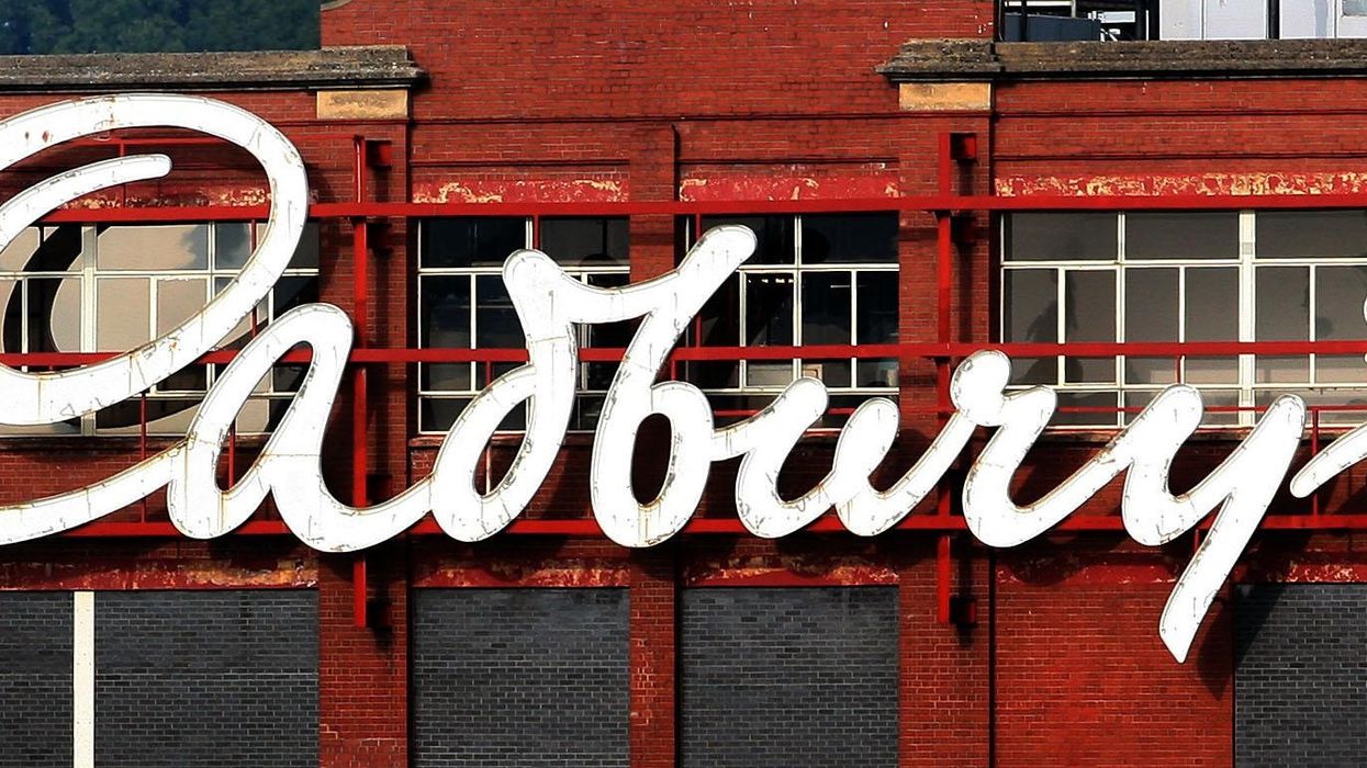 General view of the Cadbury factory in Keynsham, Bristol