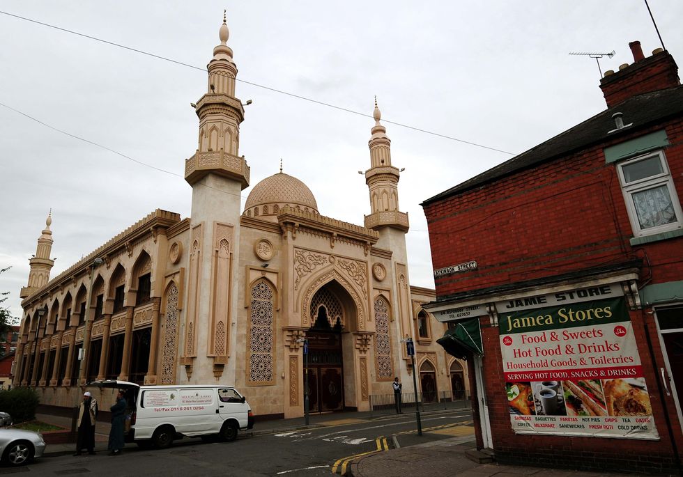 General view of the Jame Masjid mosque in Spinney Hill, Leicester.