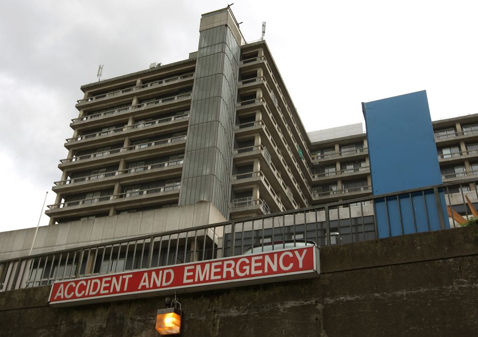 General view of the Royal Free Hospital, in Hampstead, north west London.