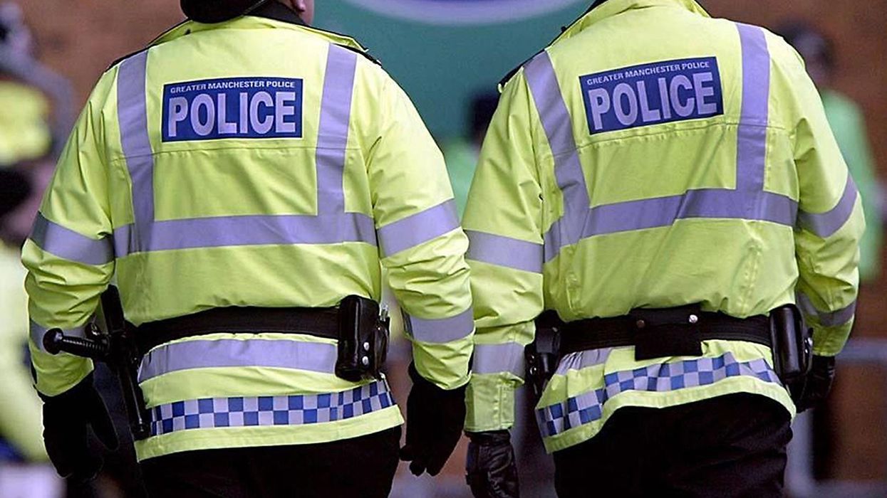 Generic picture showing Greater Manchester Police officers on patrol.