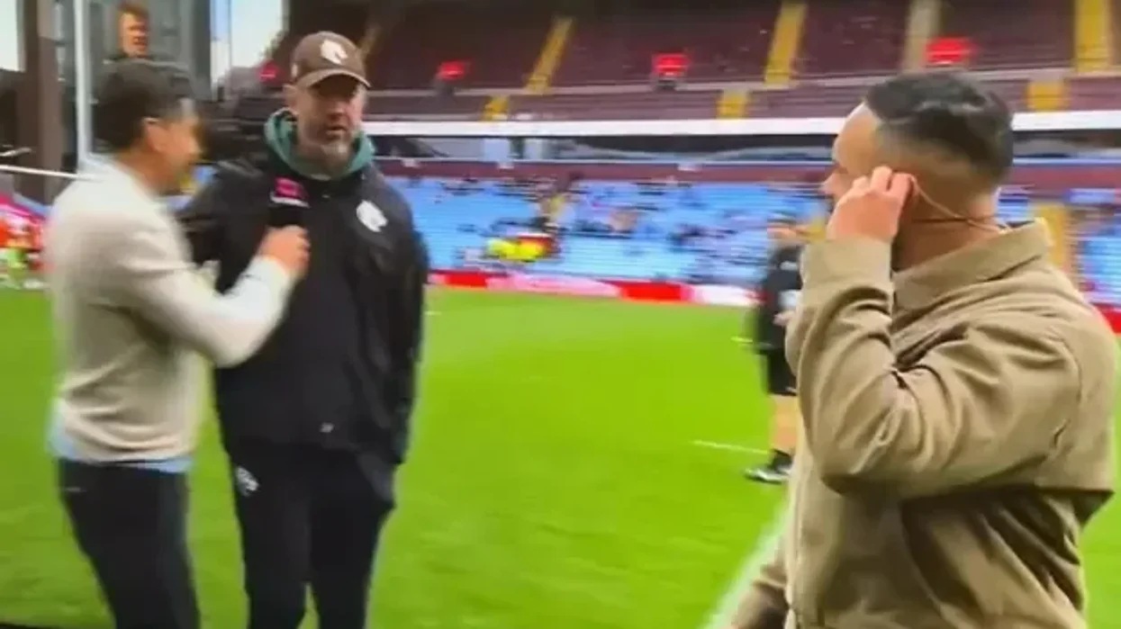 Geoff Parling and Craig Doyle